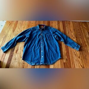Ralph Lauren Polo Country - James Denim Blue Shirt - XL